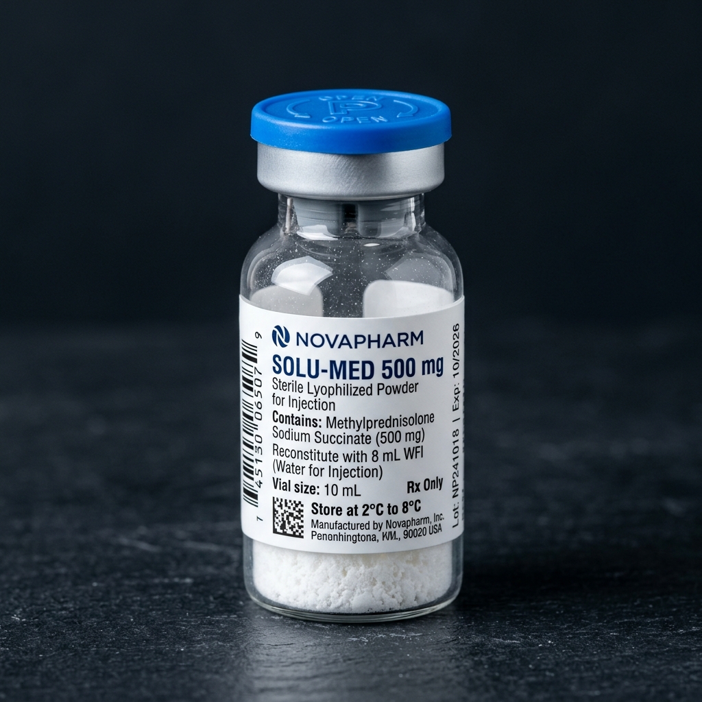 Lyophilized injectable vials
